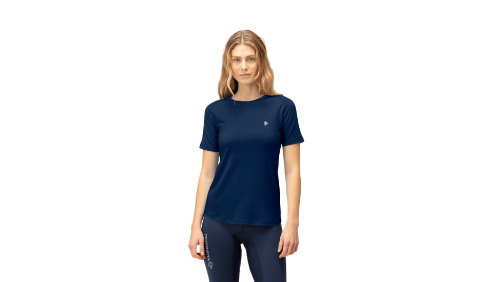 Norrona Femund PureUll T-Shirt - Womens, Indigo Night, Extra Large, 2675-24-2295-XL