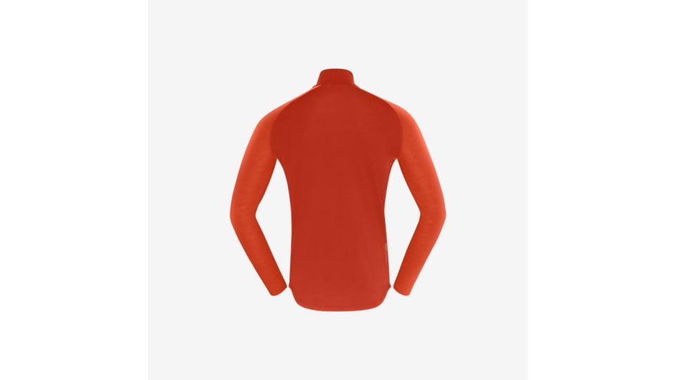 Norrona Femund Pureull Zip Neck - Mens, Pureed Pumpkin, 2XL, 2674-24-5621-XXL