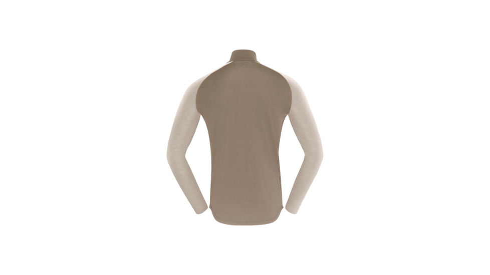 Norrona Femund Pureull Zip Neck Top - Mens, Winter Twig, 2XL, 2674-24-8874-XXL