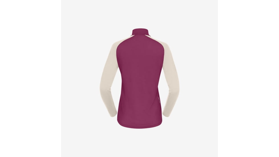 Norrona Femund Pureull Zip Neck - Womens, Violet Quartz, Small, 2678-24-6744-S