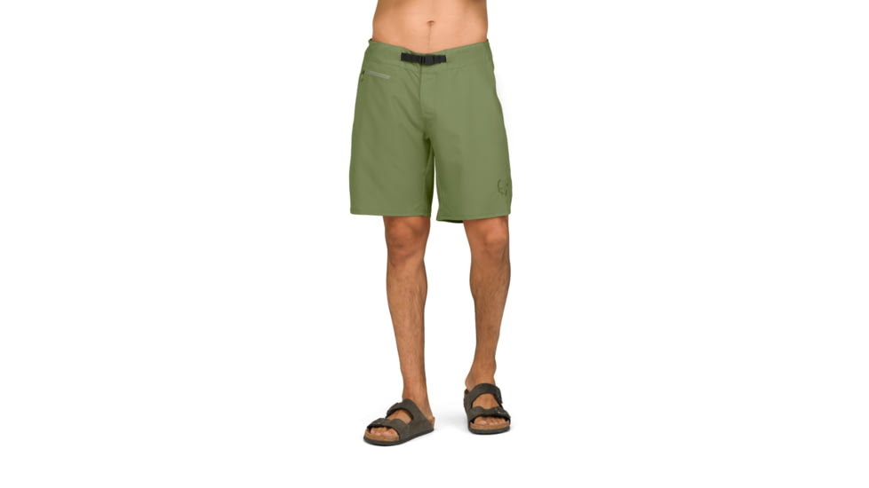 Norrona Femund Silent Grid Shorts - Mens, Loden Green, Medium, 2718-25-3006-M