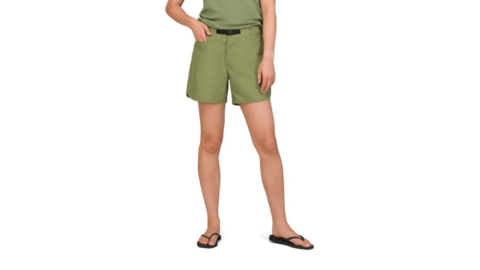 Norrona Femund Silent Grid Shorts - Womens, Loden Green, Medium, 2719-25-3006-M