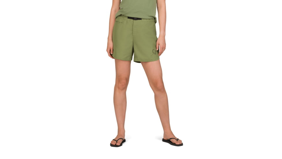 Norrona Femund Silent Grid Shorts - Womens, Loden Green, Medium, 2719-25-3006-M