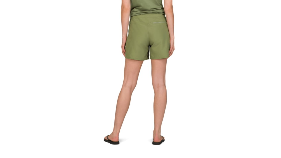 Norrona Femund Silent Grid Shorts - Womens, Loden Green, Medium, 2719-25-3006-M
