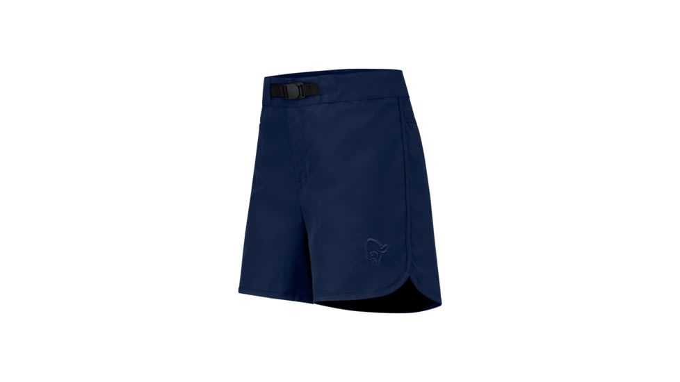 Norrona Femund Silent Grid Shorts - Womens, Navy Blazer, Small, 2719-25-2016-S