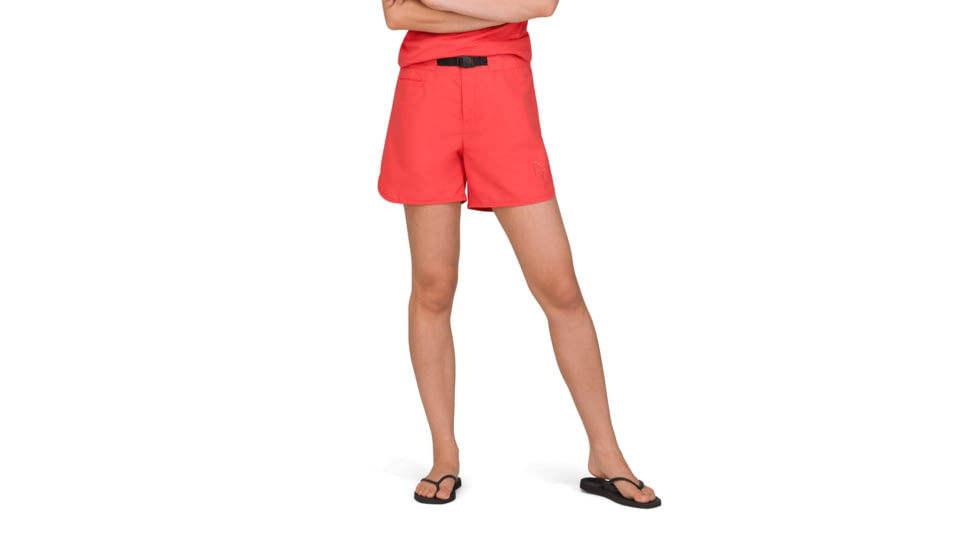 Norrona Femund Silent Grid Shorts - Womens, Paprika, Extra Small, 2719-25-1107-XS