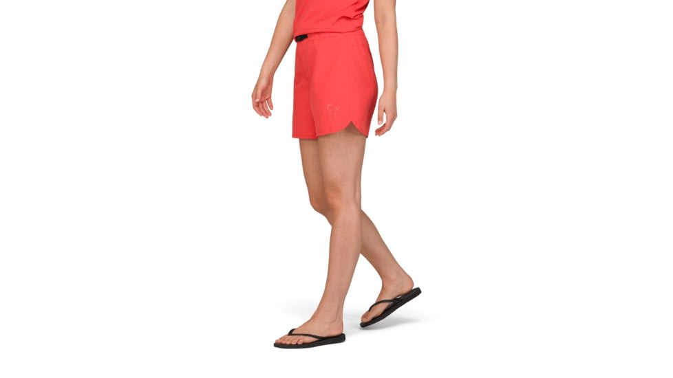 Norrona Femund Silent Grid Shorts - Womens, Paprika, Extra Small, 2719-25-1107-XS