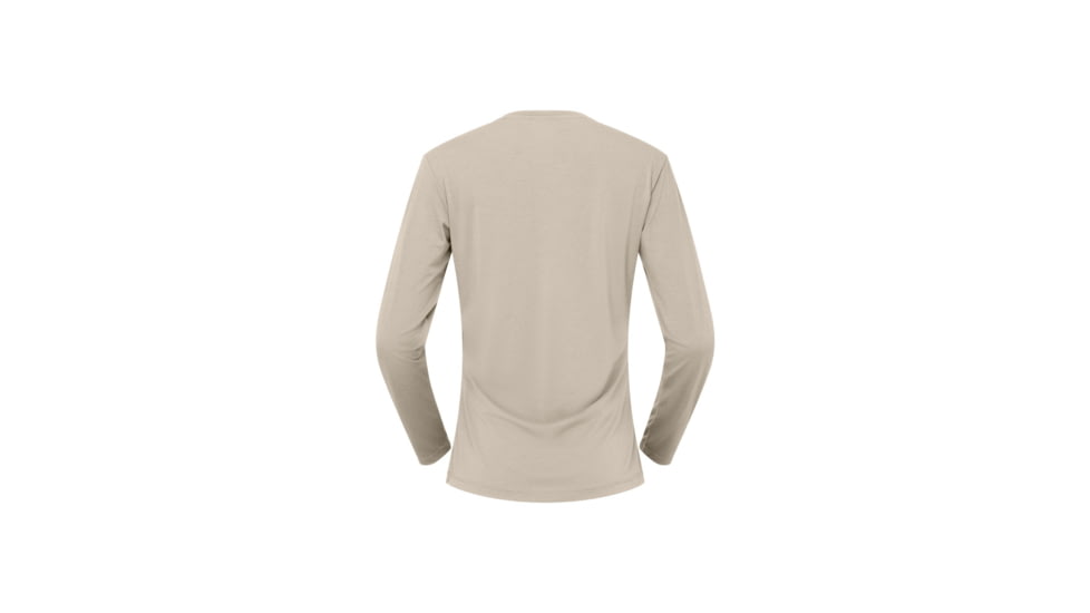 Norrona Femund Tech Long Sleeve Top - Womens, Oatmeal, Small, 2630-24-4411-S