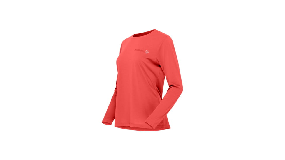 Norrona Femund Tech Long Sleeve Top - Womens, Paprika, Extra Small, 2630-24-1107-XS