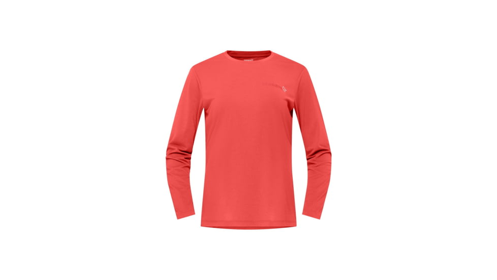Norrona Femund Tech Long Sleeve Top - Womens, Paprika, Extra Small, 2630-24-1107-XS