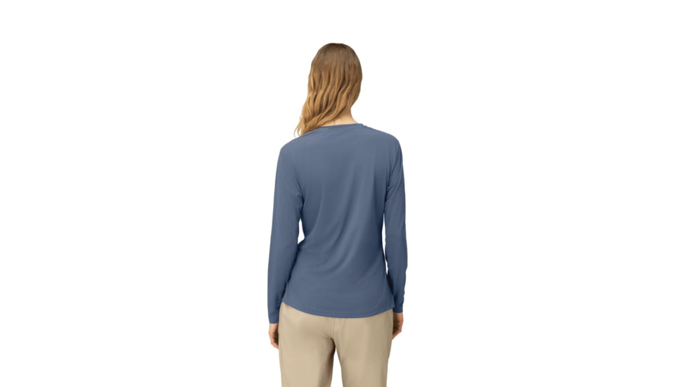 Norrona Femund Tech Long Sleeve Top - Womens, Vintage Indigo, Extra Small, 2630-24-2308-XS