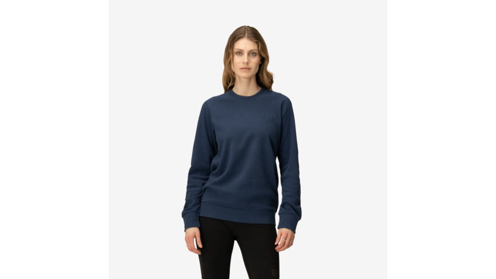 Norrona Femund Warm1 Crew Neck Top, Indigo Night, Small, 2666-24-2295-S
