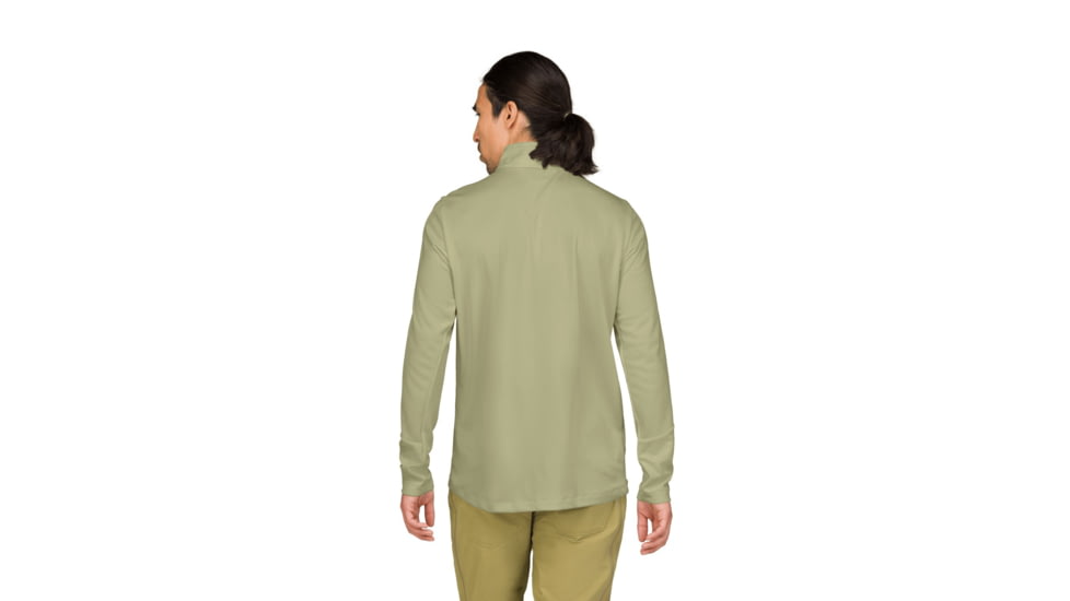 Norrona Femund Warm1 Half-Zip Top - Mens, Sage Green, Medium, 2658-25-3516-M