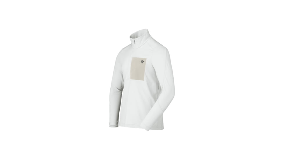 Norrona Femund Warm1 Half-Zip Top - Mens, Snow White, Large, 2658-25-9928-L