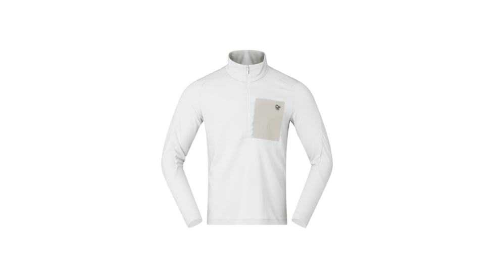 Norrona Femund Warm1 Half-Zip Top - Mens, Snow White, Large, 2658-25-9928-L
