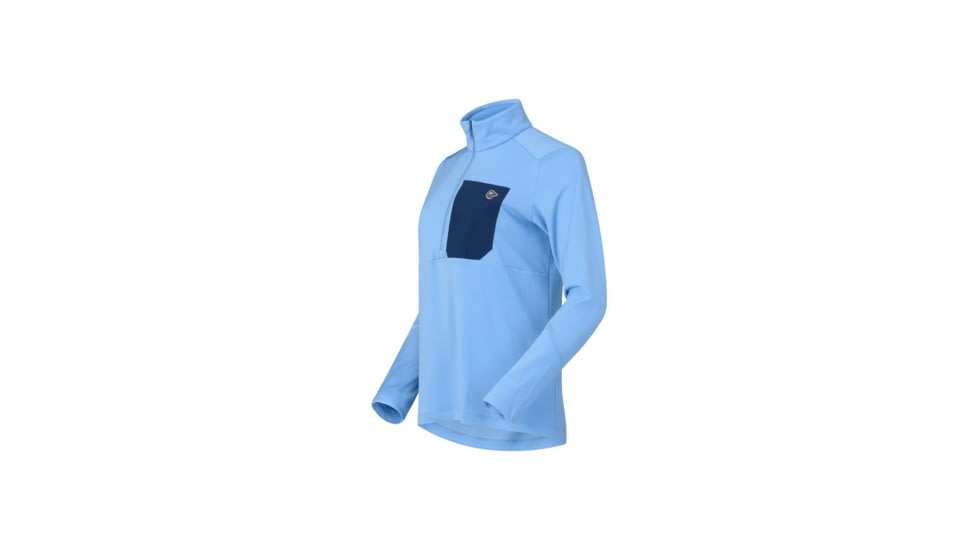 Norrona Femund Warm1 Half-Zip Top - Womens, Frozen Fjord, Medium, 2659-25-2383-M