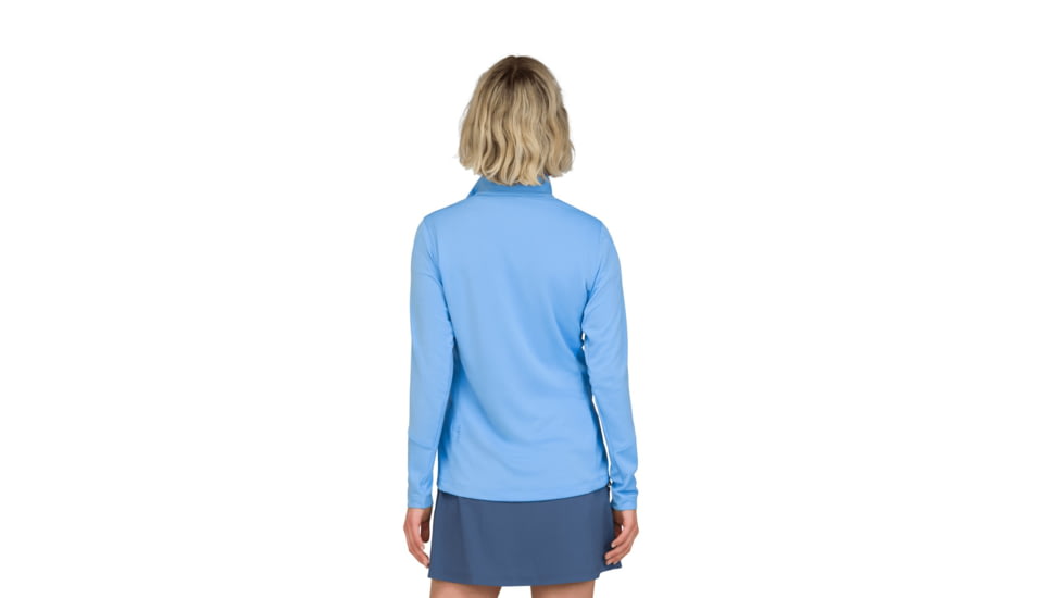 Norrona Femund Warm1 Half-Zip Top - Womens, Frozen Fjord, Medium, 2659-25-2383-M