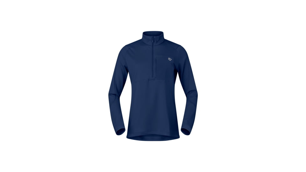 Norrona Femund Warm1 Half-Zip Top - Womens, Indigo Night, Small, 2659-25-2295-S