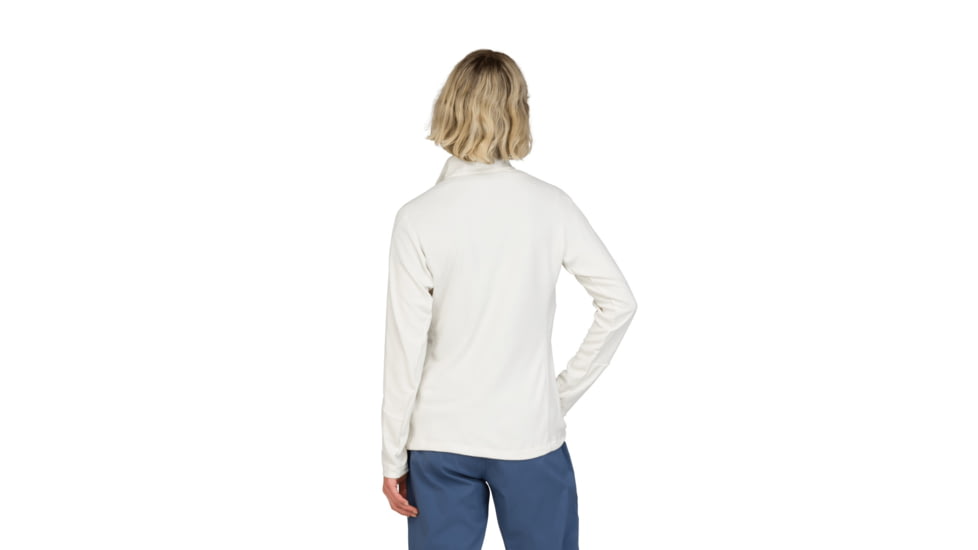 Norrona Femund Warm1 Half-Zip Top - Womens, Snow White, Large, 2659-25-9928-L