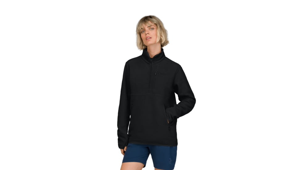 Norrona Femund Warm2 Halfzip Top, Caviar, Extra Large, 2665-24-7718-XL