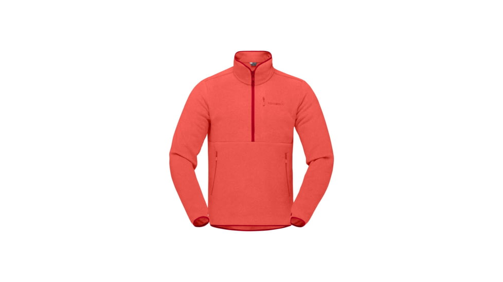 Norrona Femund Warm2 Halfzip Top, Paprika, Small, 2665-24-1107-S