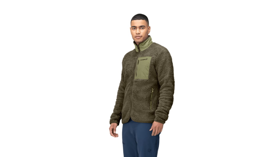 Norrona Femund Warm3 Jacket - Mens, Olive Night, Medium, 2644-24-3301-M