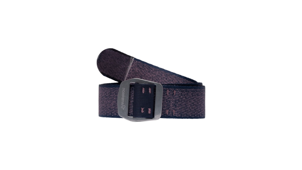 Norrona Femund Webbing Heavy Duty 38mm Belt, Navy Blazer, 105, 2637-24-2016-105