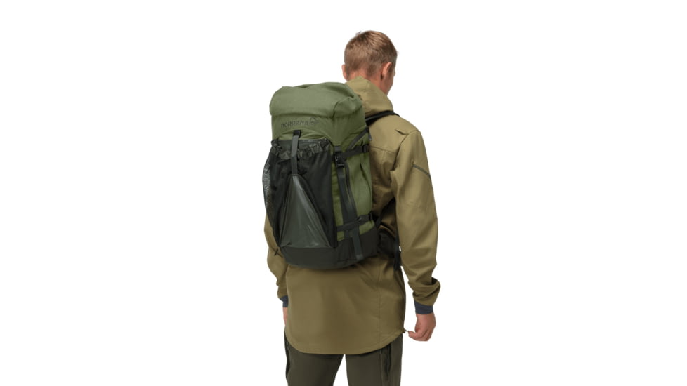 Norrona Finnskogen 40L Integral Pack, Green, One Size, 2801-20-3308-One Size