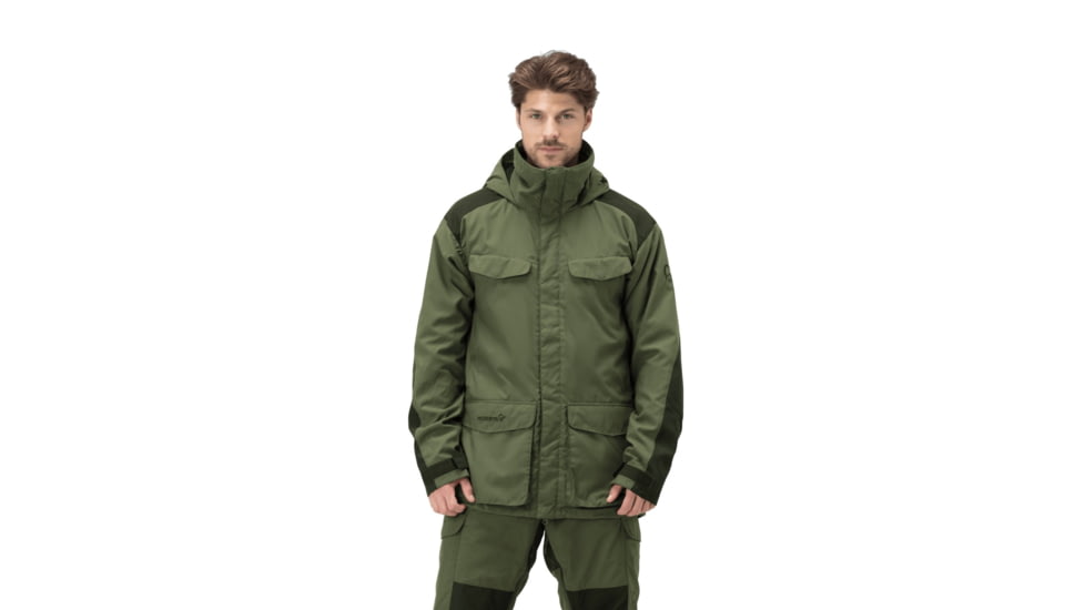 Norrona Finnskogen Gore-Tex Jacket - Mens, Green, Large, 2801-25-3308-L