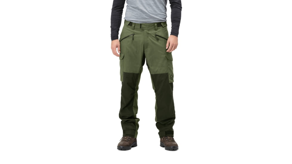 Norrona Finnskogen Gore-Tex Pants - Mens, Green, Large, 2802-25-3308-L