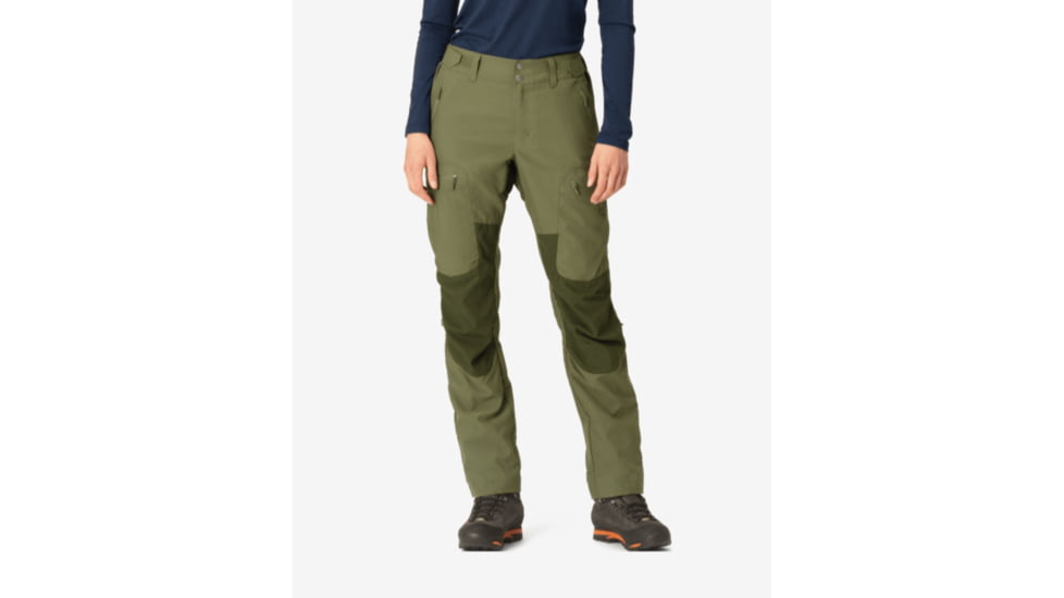 Norrona Finnskogen Hybrid Pants - Womens, Green, Medium, 2804-23-3308-M