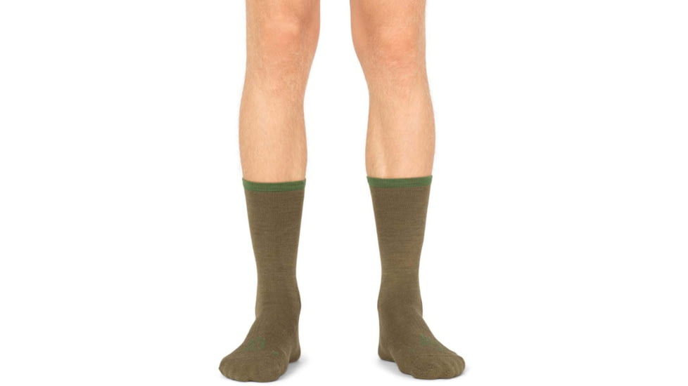 Norrona Finnskogen Mid Weight Merino Socks, Dark Olive, 40-42, 2811-18-3898-40-42