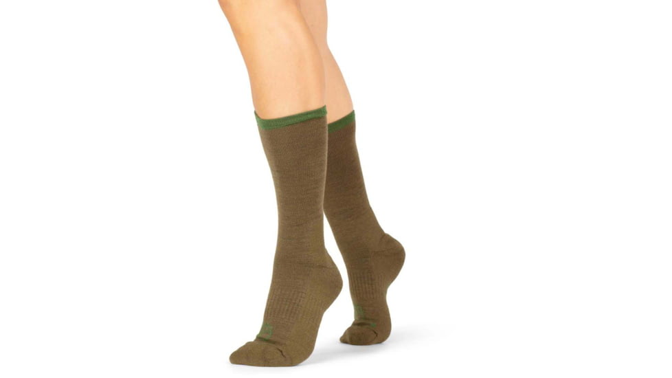 Norrona Finnskogen Mid Weight Merino Socks, Dark Olive, 40-42, 2811-18-3898-40-42