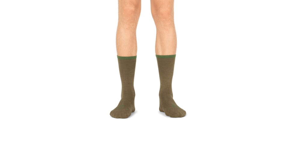 Norrona Finnskogen Mid Weight Merino Socks, Dark Olive, 43-45, 2811-18-3898-43-45