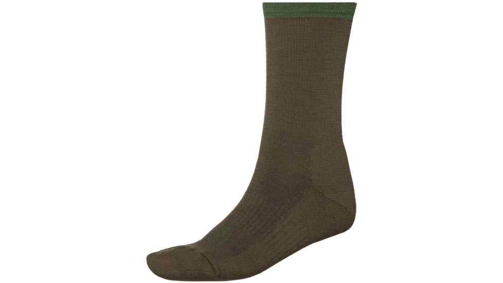 Norrona Finnskogen Mid Weight Merino Socks, Dark Olive, 40-42, 2811-18-3898-40-42