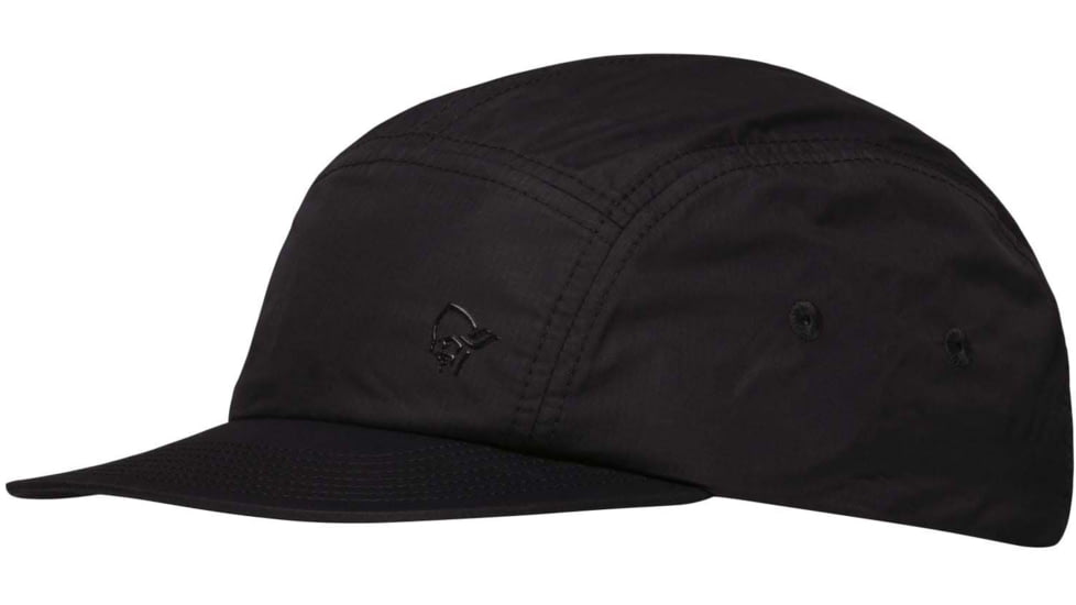 Norrona Five Panel Norrona Tech Cap, Caviar Black, Small/Medium, 5215-20 7718 S/M