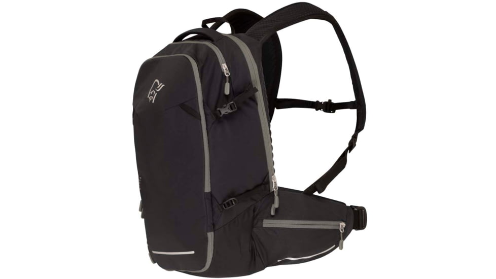 Norrona Fjora Econyl 18L Pack, Caviar Black, 2201-23 7718 ONE SIZE