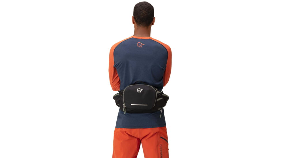 Norrona Fjora Econyl 6L Hip Pack, Caviar Black, 2206-23 7718 ONE SIZE