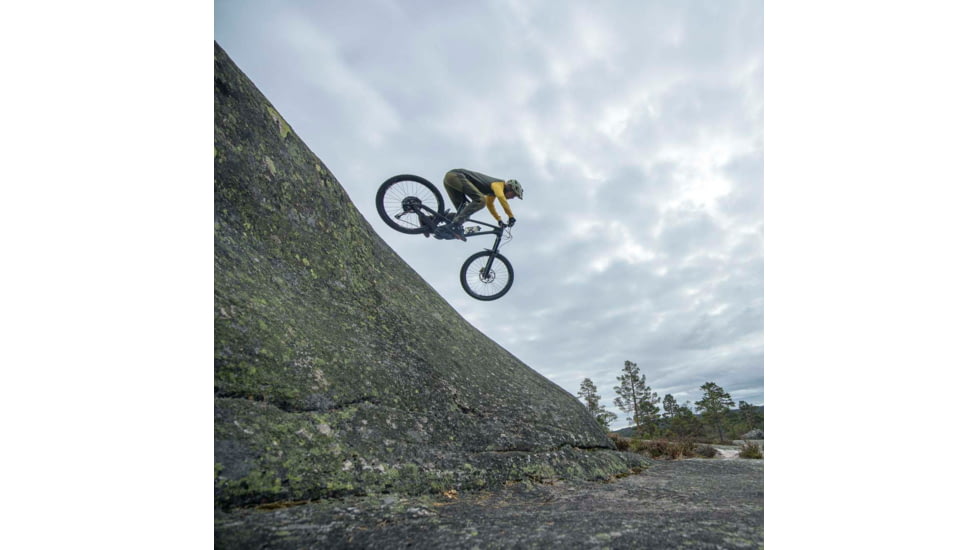 Norrona Fjora Equaliser Lightweight Long Sleeve - Mens, Sulphur/Vintage Indigo, Large, 2222-18 5012 L