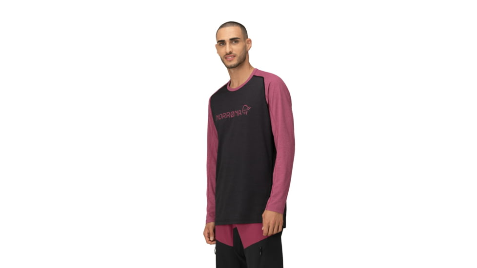 Norrona Fjora Equaliser Lightweight Long Sleeve - Mens, Violet Quartz, Medium, 2222-18-6744-M