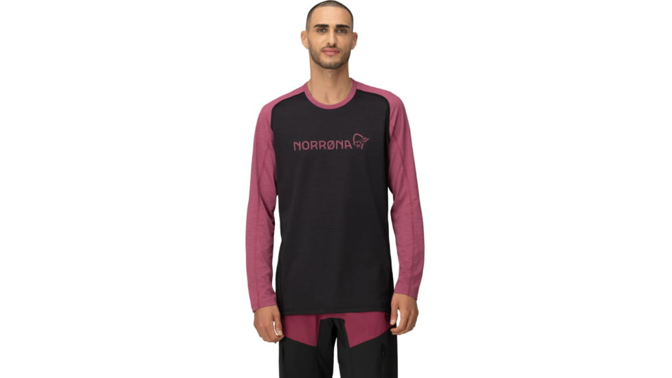 Norrona Fjora Equaliser Lightweight Long Sleeve - Mens, Violet Quartz, Medium, 2222-18-6744-M