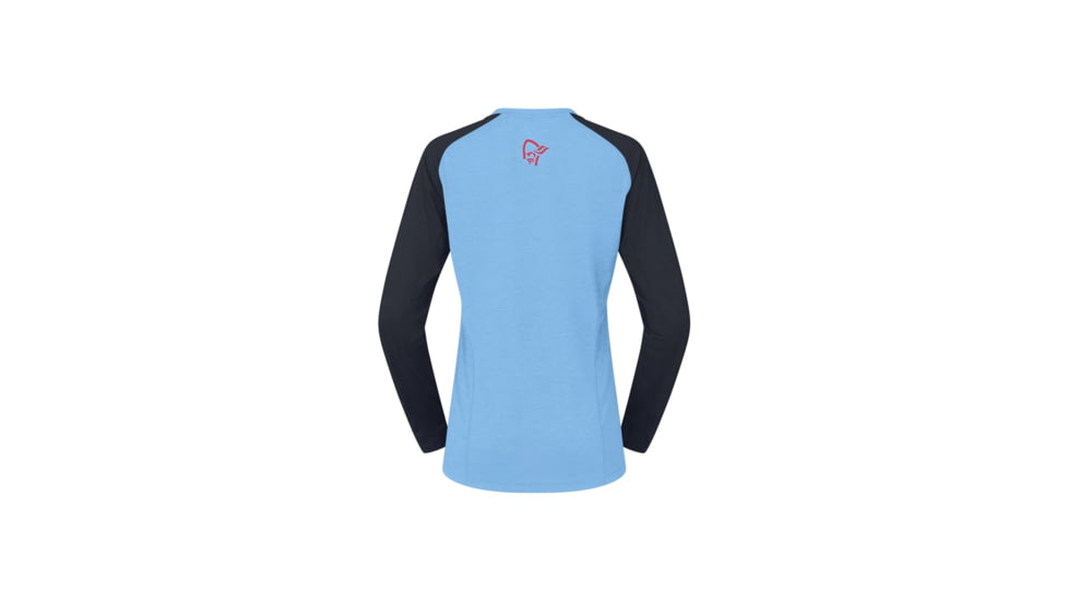 Norrona Fjora Equaliser Lightweight Long Sleeve Top - Womens, Frozen Fjord, Extra Small, 2234-25-2383-XS