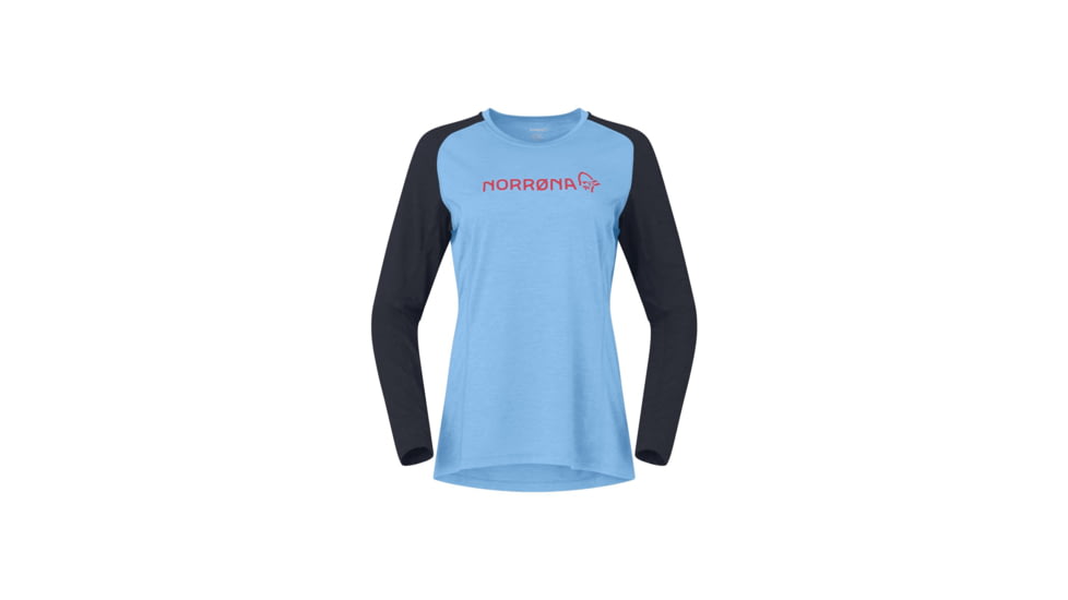 Norrona Fjora Equaliser Lightweight Long Sleeve Top - Womens, Frozen Fjord, Extra Small, 2234-25-2383-XS