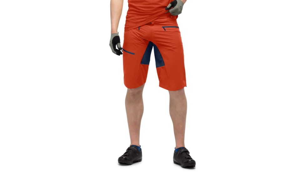 Norrona Fjora Flex Midweight Shorts - Mens, Rooibos Tea/Indigo Night, Small, 2217-21 5511 S