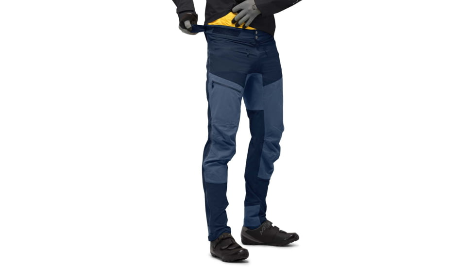 Norrona Fjora Flex Pants - Mens, Indigo Night/Vintage Indigo, Extra Large, 2202-20 2334 XL