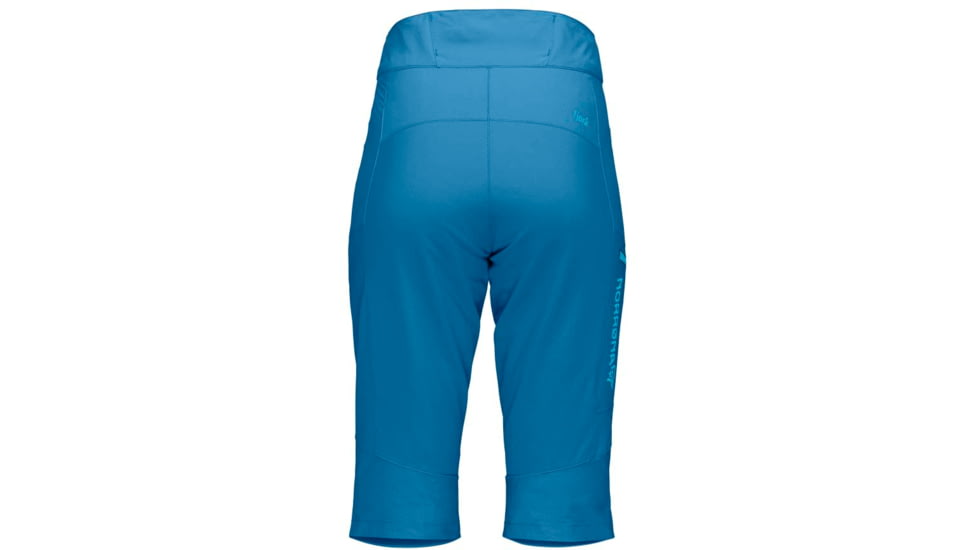 Norrona Fjora Flex Shorts - Womens, Mykonos Blue, Extra Small, 2205-20 6000 XS