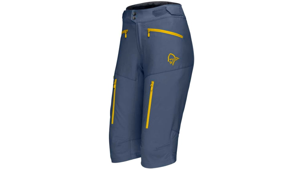 Norrona Fjora Flex Shorts - Womens, Vintage Indigo, Medium, 2205-20 2308 M