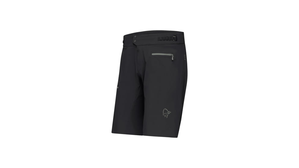 Norrona Fjora Flex1 Light Shorts - Mens, Caviar, Extra Large, 2203-24-7718-XL