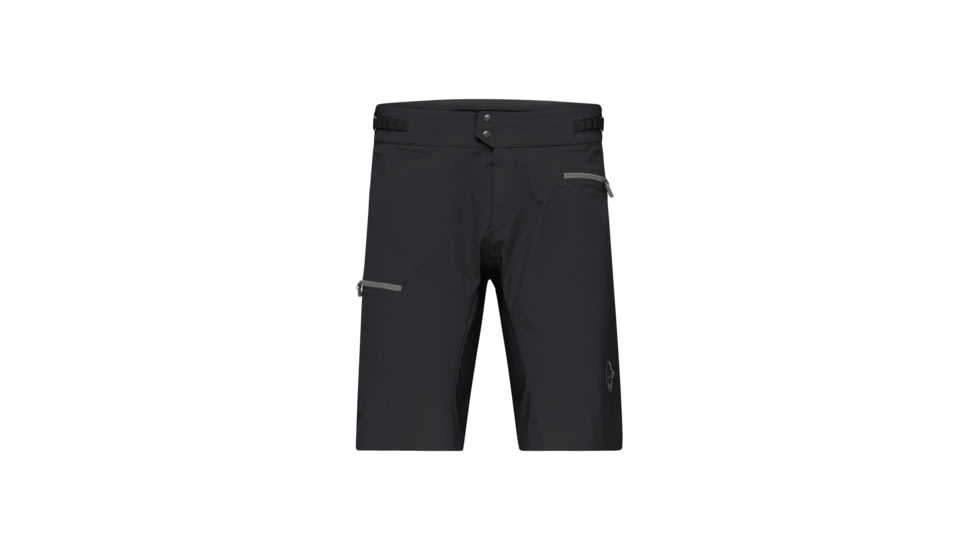 Norrona Fjora Flex1 Light Shorts - Mens, Caviar, Extra Large, 2203-24-7718-XL
