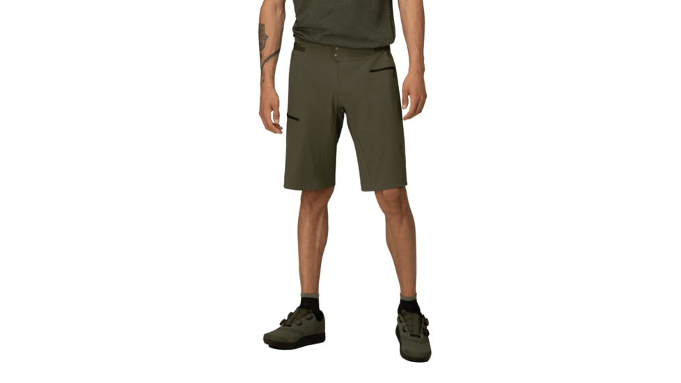 Norrona Fjora Flex1 Light Shorts - Mens, Olive Night, Medium, 2203-24-3301-M
